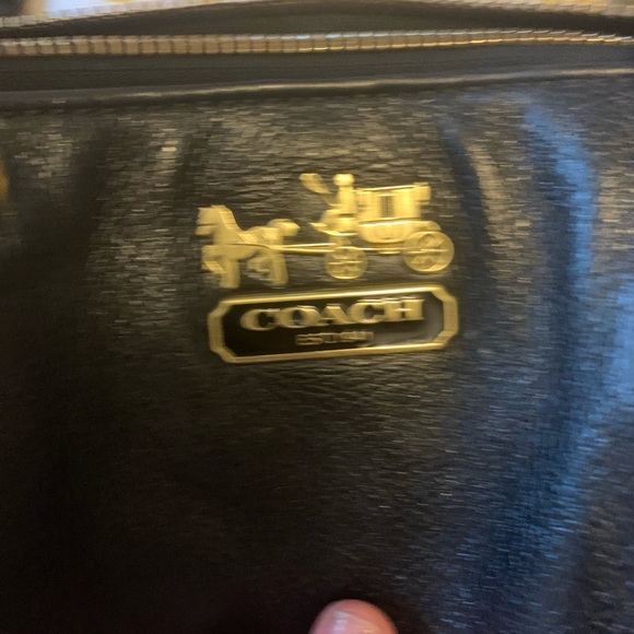 Authentic leather Coach bag - Picture 2 of 8